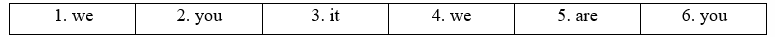 1.6. Use of English - Unit 1. Eat, drink and be healthy - SBT Tiếng Anh 11 English Discovery 0 1