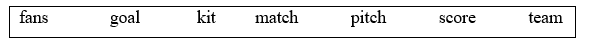 6.1 - Unit 6. The big match! - SBT Tiếng Anh 8 English Discovery 5 1