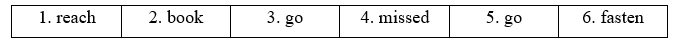 6.9. Self-check - Unit 6. On the go - SBT Tiếng Anh 11 English Discovery 0 2