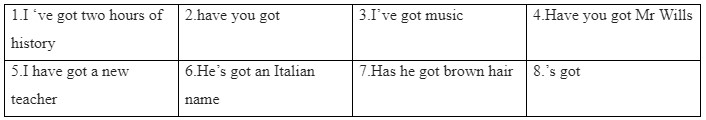 Language Focus: have got, there’s, there are - Starter unit - SBT Tiếng Anh 7 Friends Plus 2 1