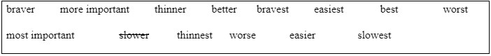 Language Focus: Making comparisons - Unit 5: Achieve - SBT Tiếng Anh 7 Friends Plus 0 1