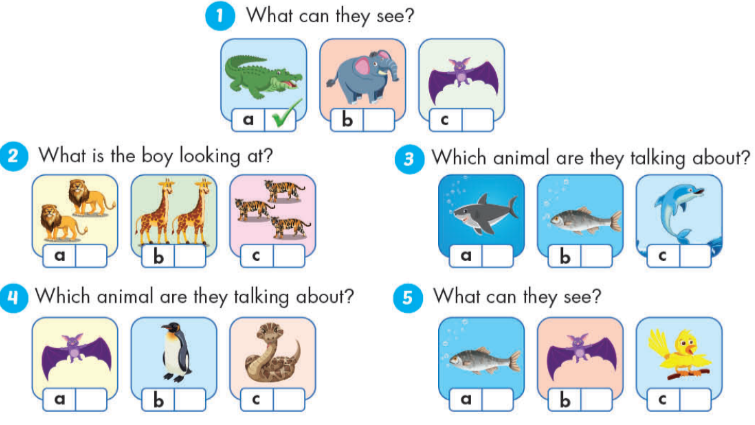 Tiếng anh lớp 4 Unit 1 review and practice trang 18 iLearn Smart Start 0 1