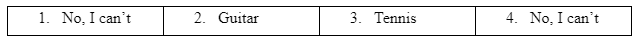 Tiếng Anh lớp 4 Unit 2 lesson 3 trang 26 iLearn Smart Start 7 2