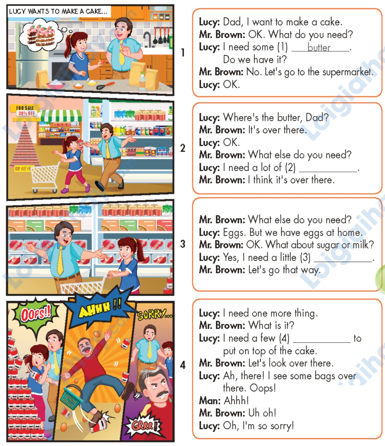 Tiếng anh lớp 5 Unit 6 lesson 1 trang 78 iLearn Smart Start 7 1