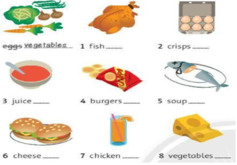 Vocabulary: Food - Unit 5- SBT Tiếng Anh 6 - Friends Plus (Chân trời sáng tạo) 0 1