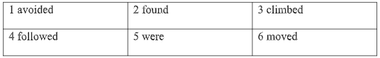 Vocabulary: Survival verbs - Unit 6: Survival - SBT Tiếng Anh 7 Friends Plus 2 1