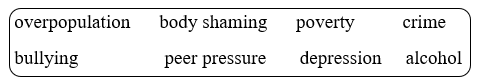 Vocabulary - Unit 9. Social issues - SBT Tiếng Anh 11 Global Success 0 1